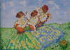 3 danseuses au repos